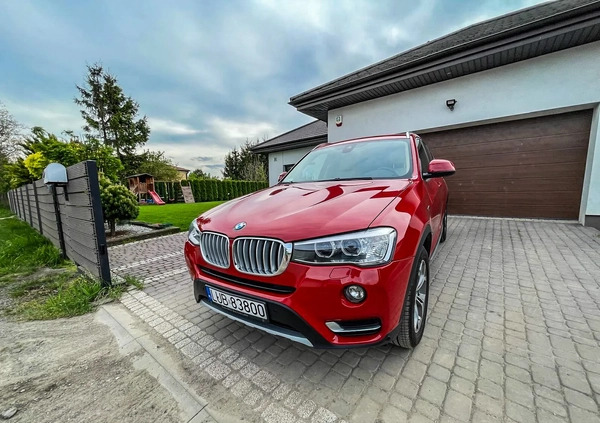 BMW X3 cena 91700 przebieg: 111250, rok produkcji 2016 z Lublin małe 56
